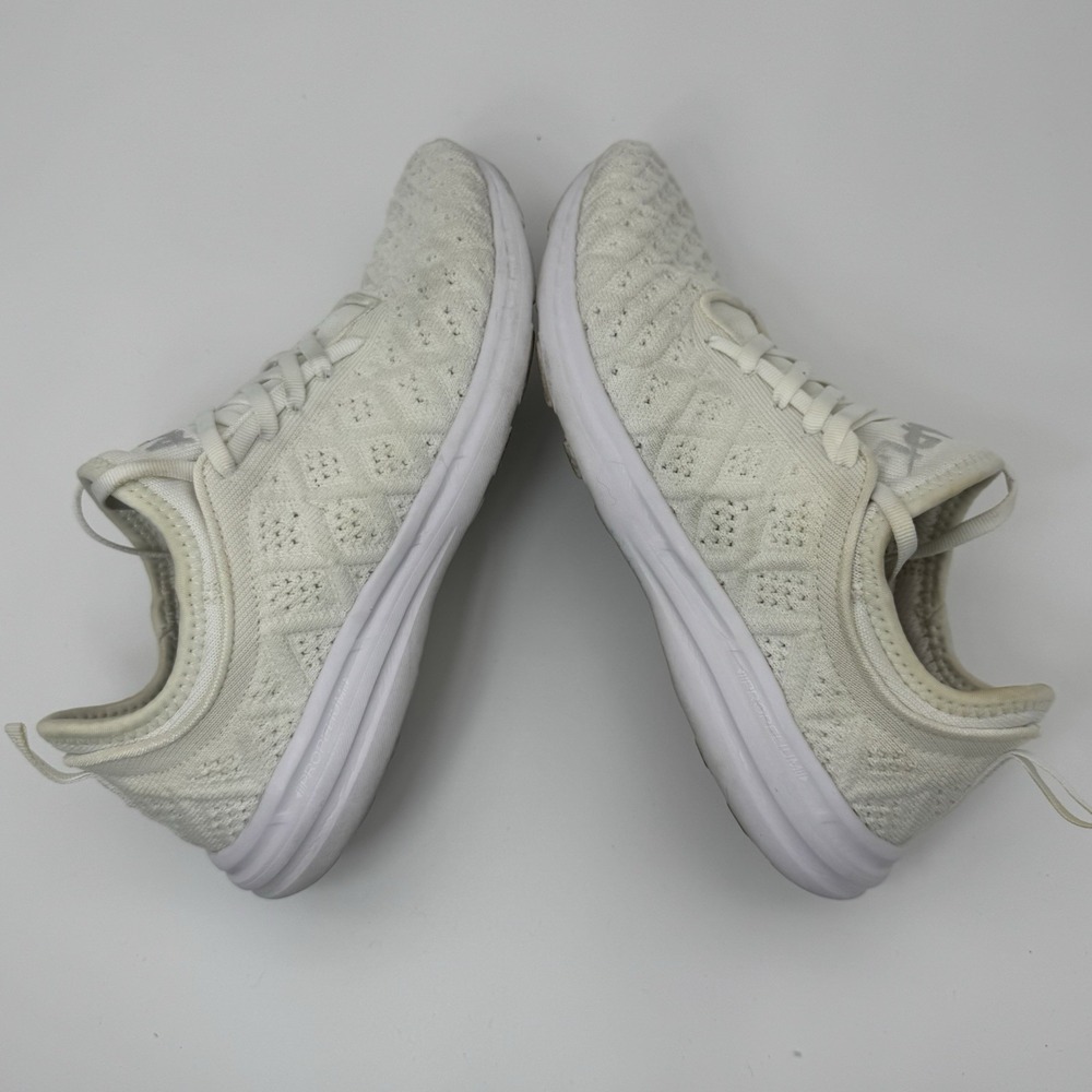 APL Unisex 3D StretchTechloom Phantom Sneaker White Cream US size Women 8.5 Men7 - Picture 7 of 11